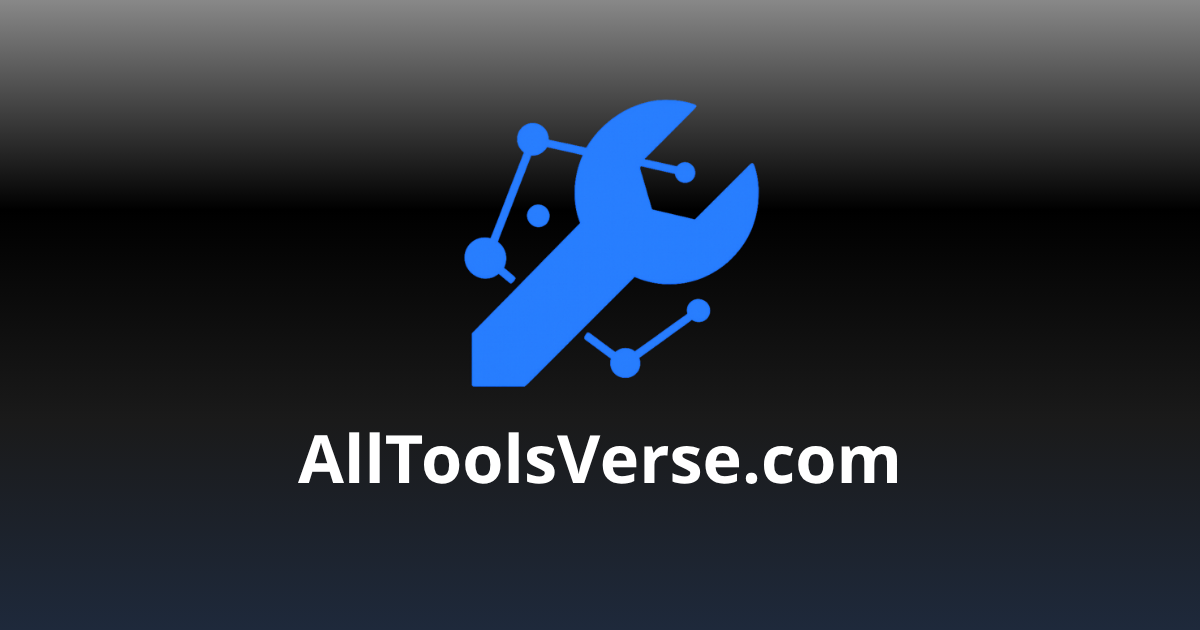 All Tools Verse