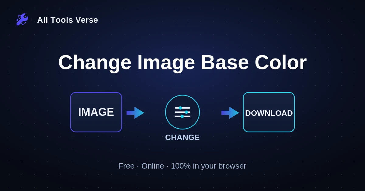 Change Image Base Color · free online tool · All Tools Verse