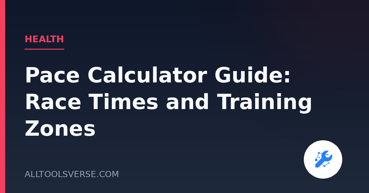 Pace Calculator Guide: Race Times and Training Zones