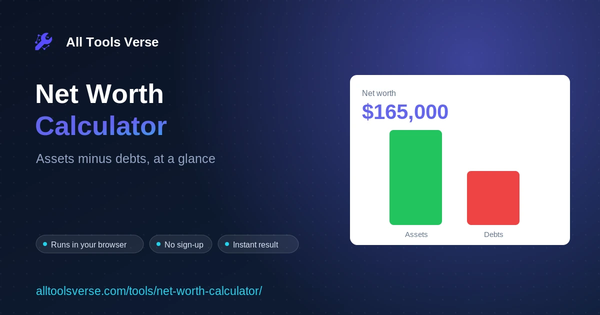 Net Worth Calculator preview