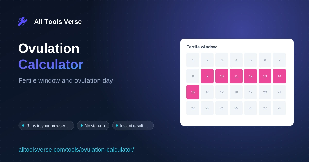 Ovulation Calculator preview